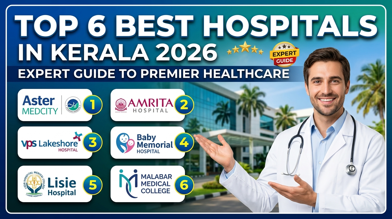 Best Hospitals in Kerala 2026: Top 6 Healthcare Facilities